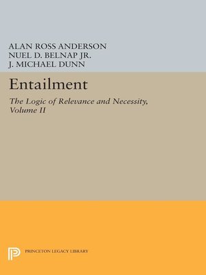 cover image of Entailment, Volume 2
